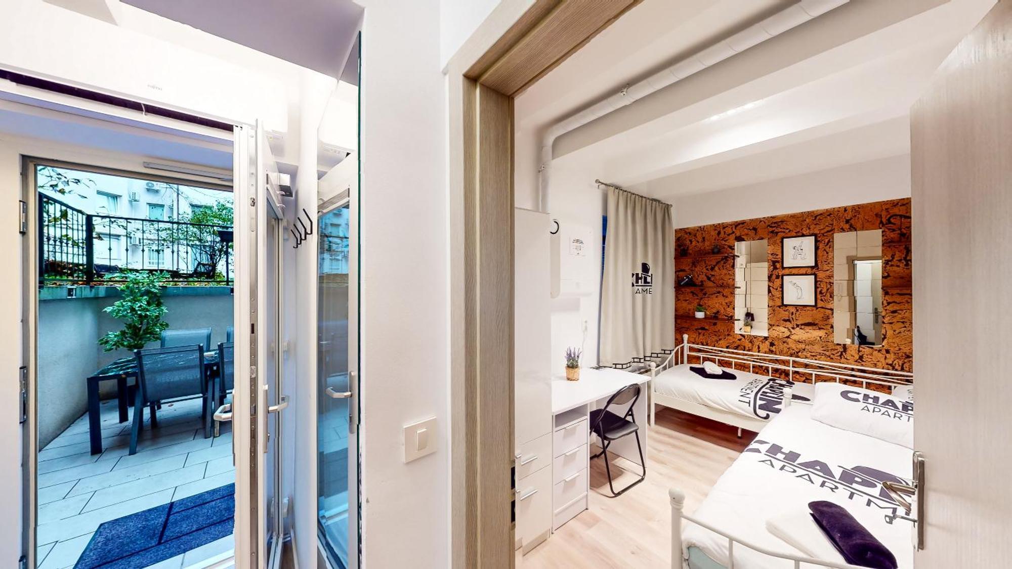 Chaplin Apartment - Free Garage Parking Любляна Экстерьер фото